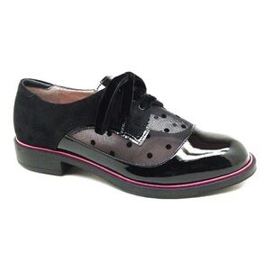 BeautiFeel Black oxfords womens shoes  Loafers